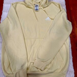 Adidas hoodie, yellow